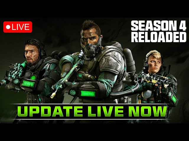 MW3 SEASON 4 RELOADED UPDATE LIVE TODAY! (NEW ZOMBIES, WEAPONS, MULTIPLAYER MAPS & REWARDS)