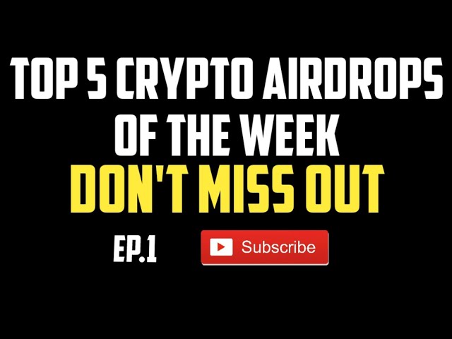 Top 5 Crypto Airdrops of the Week! Claim free crypto now || #cryptoairdrop #hamsterkombat #blum #not