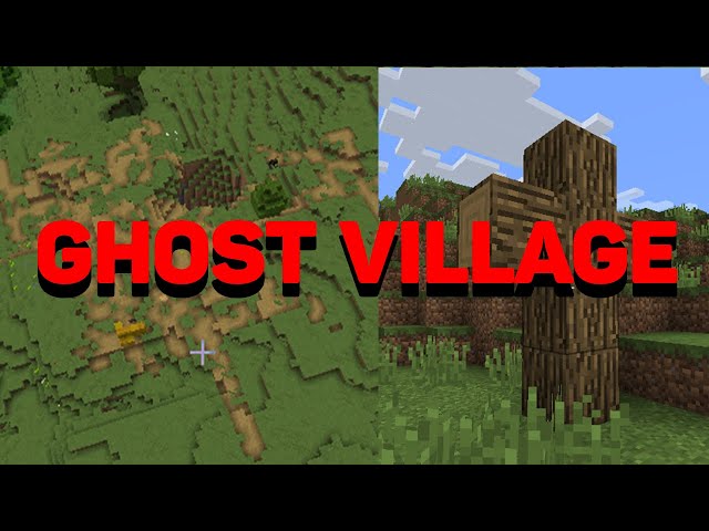 ghost village  in Minecraft  explore