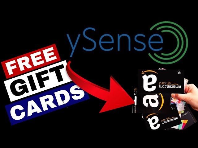 FREE Amazon Gift Card Codes On ySense in Nigeria | Make Money Online 2024 [+ Payment Proof]