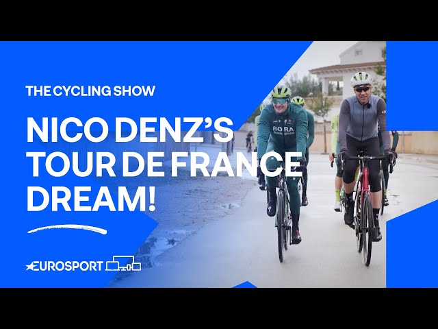 "I'M PRETTY EXCITED!" - 🇩🇪 Nico Denz is looking forward to his first Tour de France 🚴‍♂️