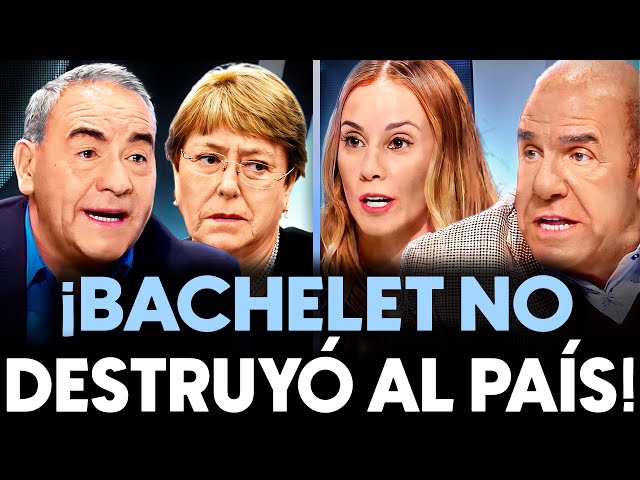 BRUTAL DEBATE por MICHELLE BACHELET y DESEMPEÑO en DOS PERIODOS PRESIDENCIALES