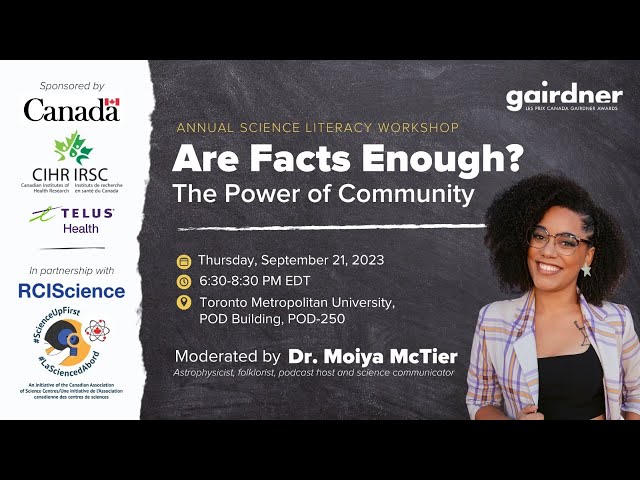 Are Facts Enough? The Power of Community - Science Literacy Workshop