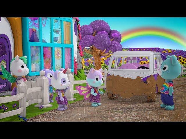 Honey Bee Acres Series 2 Webisode 15: Decorating Cosmo's Van | Animation for Kids