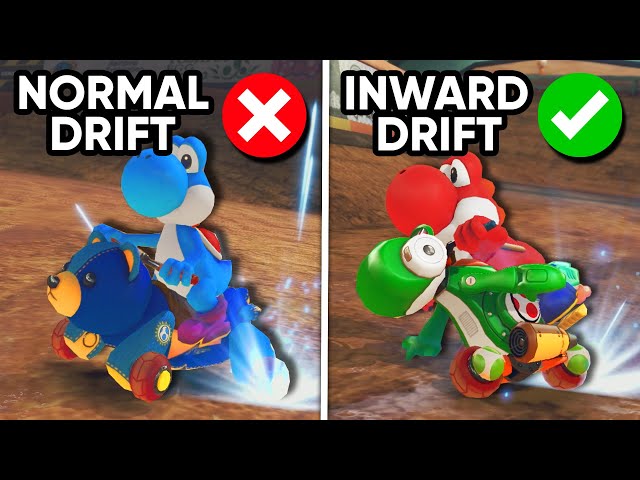 The BEST Inward Drift Combo in Mario Kart 8 Deluxe
