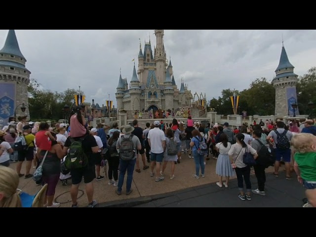 Disney World castle 3D VR
