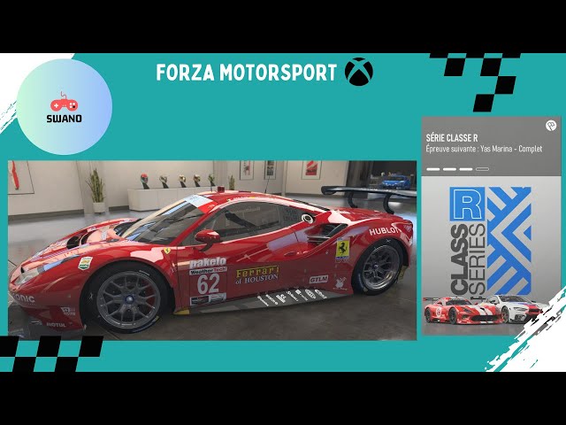 Forza Motorsport  - Open Class Tour Série R / Ferrari #62 Risi Competizione 488 GTE (1/4)