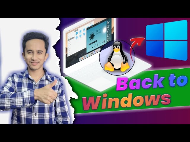 How to Switch to Windows from Zorin OS⚡How to Switch from Linux to Windows 10/11