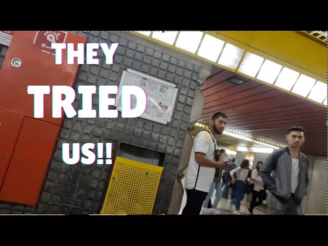 They TRIED Us!!! - pickpockets and scammers in Europe