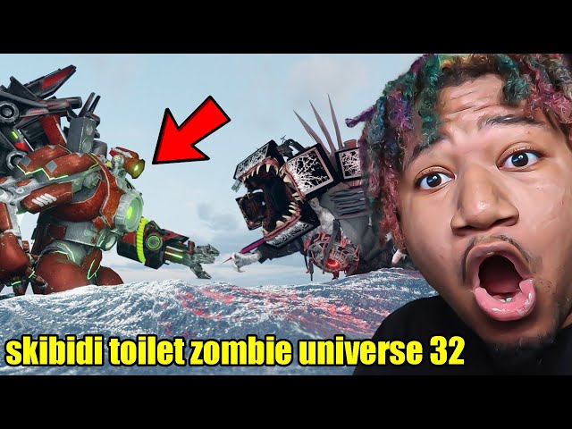 skibidi toilet zombie universe 32 ( New Virus) REACTION