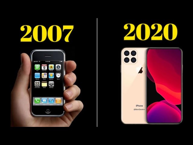 Evolution of iPhone 2007 To 2021 || History of the iPhone