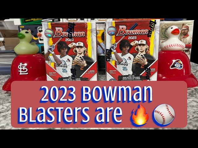 Opening Bowman 2023 Baseball Blaster Boxes!🔥📦 ⚾️ Big Hits! ⚾️📦🔥