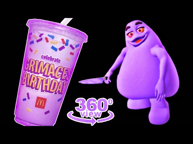 Never buy McDonald's Grimace Shake at 3am! (360 Video)