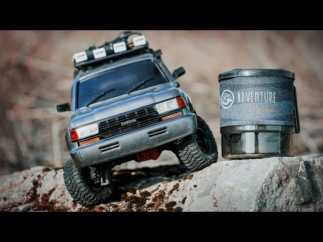 1/10 Scale Traxxas TRX4 Sport TOYOTA Land Cruiser 80 Off-road. Filming. Hiking. Jetboil Mini Mo #8