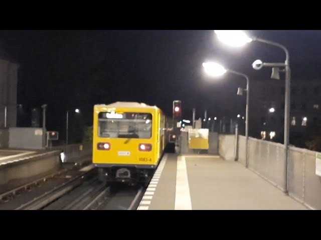 U12 Berlin mitfahrt von Warschauerstr. bis Prinzenstr. mit den GI/1E | ÖPNV Berlin