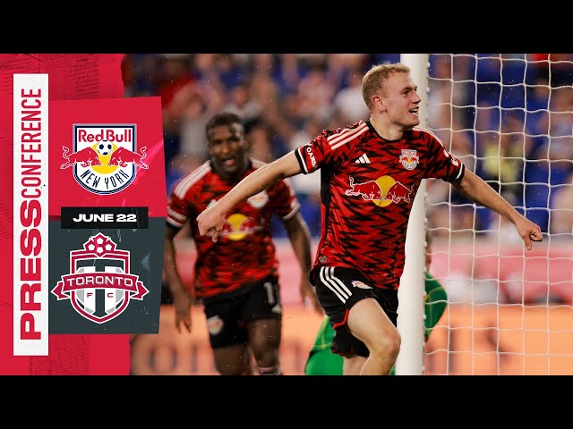 Dennis Gjengaar: "You have to step up and today we did that." | New York Red Bulls vs. Toronto FC