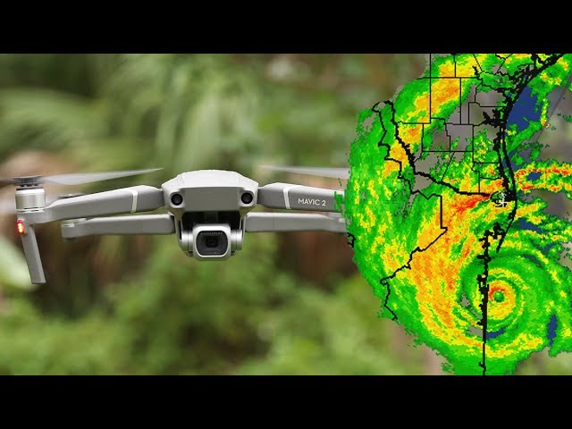 Flying Mavic 2 Pro in a Tropical Storm | Drone Wind Test