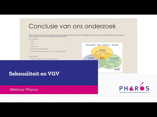 Webinar: Seksualiteit en vgv | Pharos, expertisecentrum gezondheidsverschillen