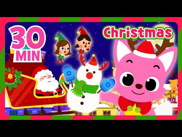[MIX] Santa's Gift Factory and Play Christmas Puzzle with Pinkfong | Christmas |  Pinkfong & Hogi