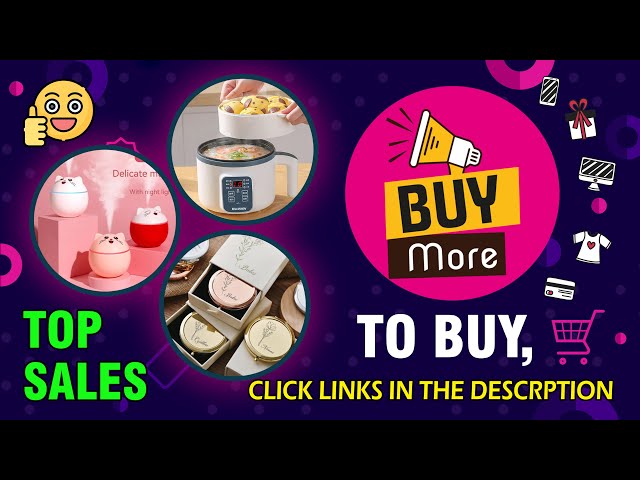 Top Sales | Rice Cooker | Makeup Mirror | Lucky Cat Humidifier