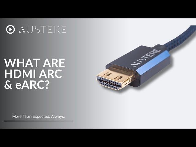 What are HDMI ARC and eARC?