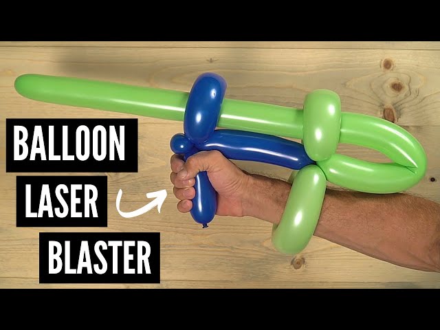 How to make a Balloon Laser Blaster
