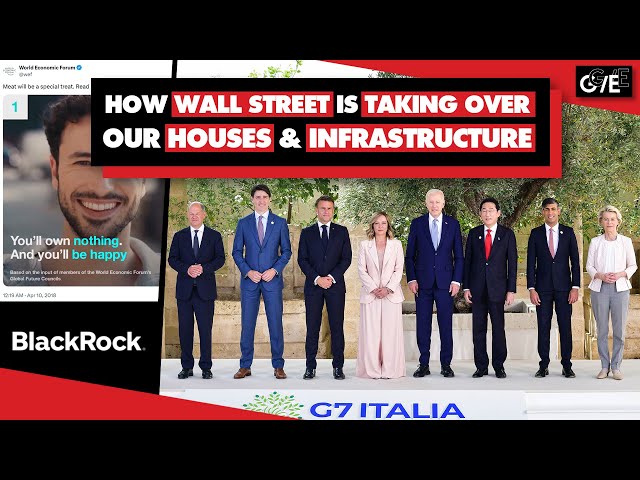 Neo-feudalism: G7 supports BlackRock buying up world's infrastructure, to make rich even richer