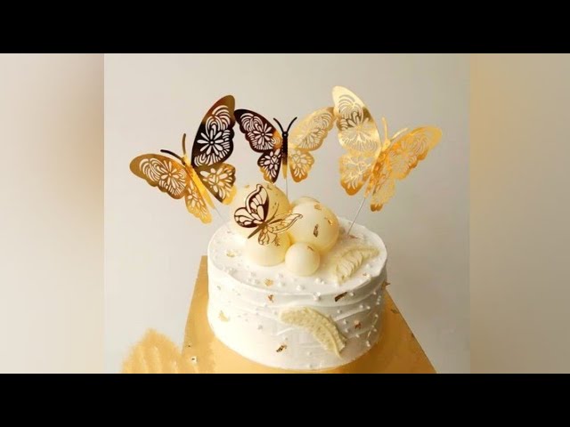 White chocolate cake decoration| Chocolate cake decoration|White Cake design|White cake decoration|