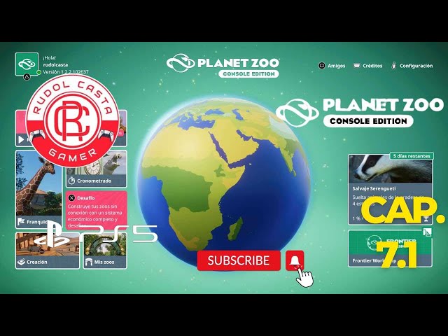 Planet Zoo| Construimos nuestro Zoológico |Cap. #7.1 #planetzoo #ps5