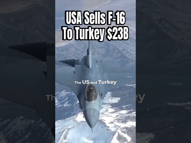 USA military sells F-16 to Turkey