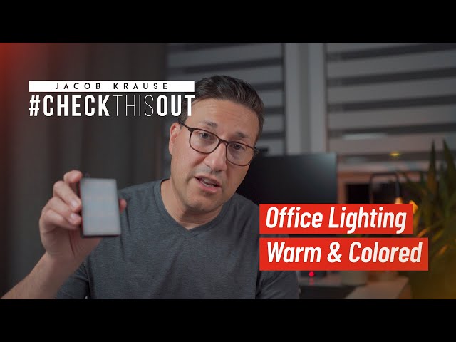 LIGHTING for Your Desk Setup - Create Atmosphere with Warm & Coloured Lighting