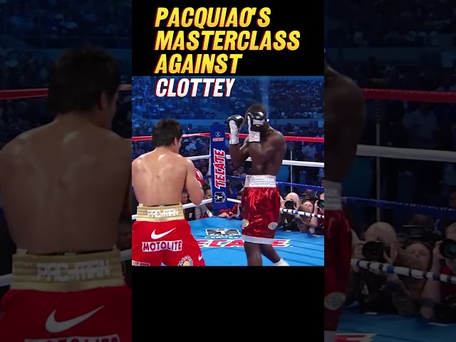 How Manny Pacquiao Crushed Joshua Clottey  #mannypacquiao  #boxing #boxingshorts #mma