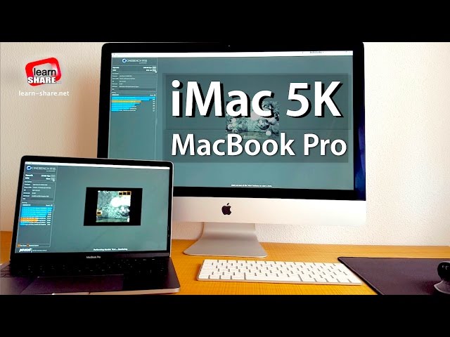 MacBook Pro vs iMac 5K 2016 Benchmarks (Disk Speed, Graphics, CPU performance)