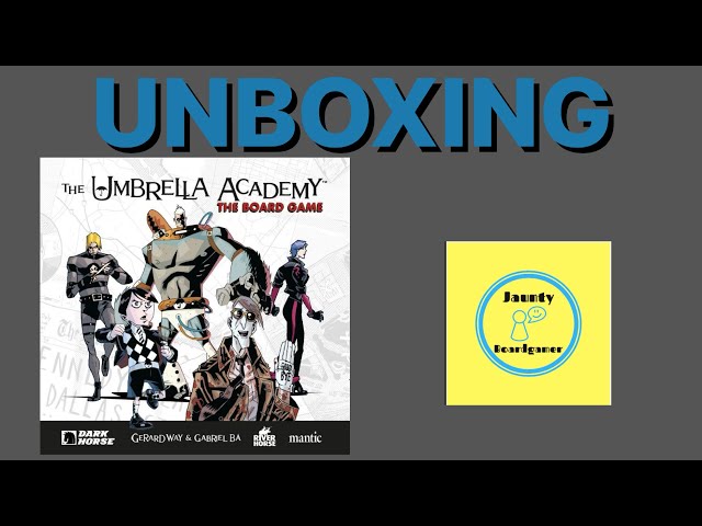 The Umbrella Academy: The Board Game (Collector’s Edition) - UNBOXING