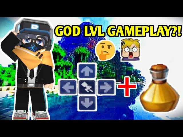 Playing Bed Wars With Speed potion+D-pad||Blockman Go||Bedwars😎😱