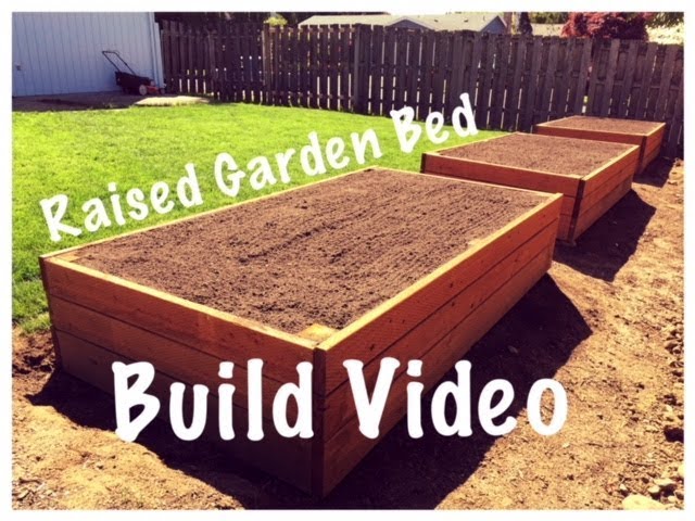 Raised Garden Bed Build