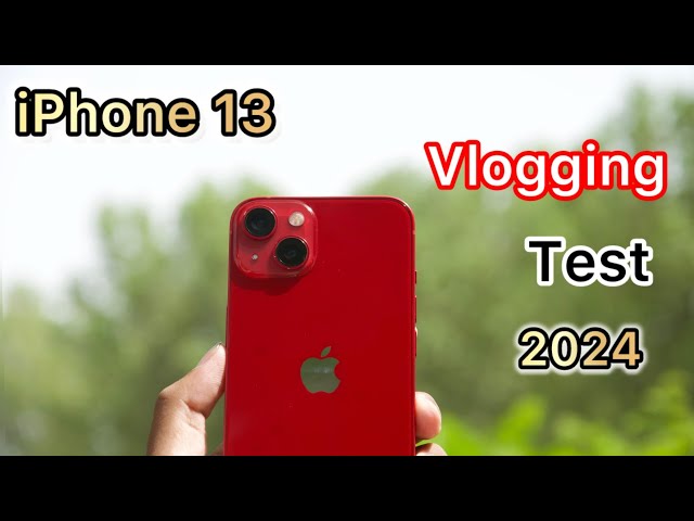 iPhone 13  Camera Test 2024⚡| For Vlogging