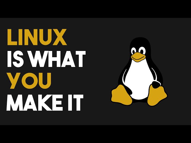 Linux is What You Make #Shorts