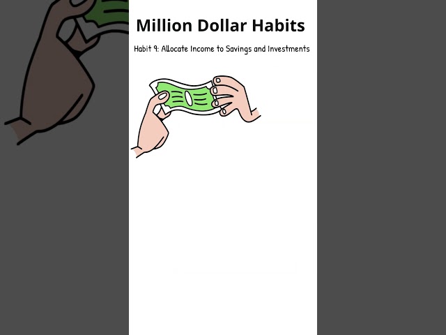 Habit 9 of Million Dollar Habits #Shorts #MillionDollarHabits #money #investing