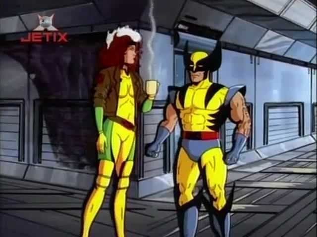 X-Men: Rogue, Logan (Morph) & coffee moment