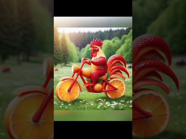 Amazing fruit art short video | fruit ai video in hindi |art #shorts #art #short