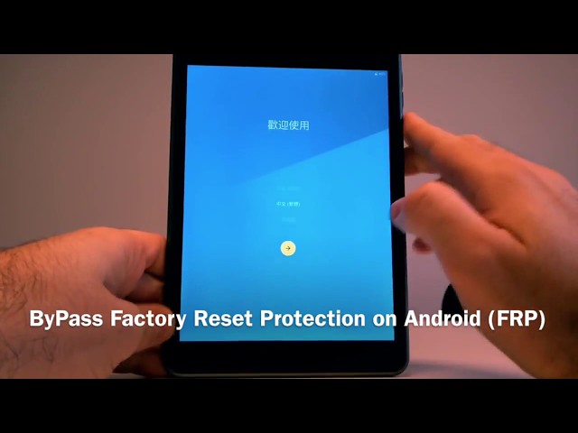 How to bypass FRP /google on tablets or Android phones