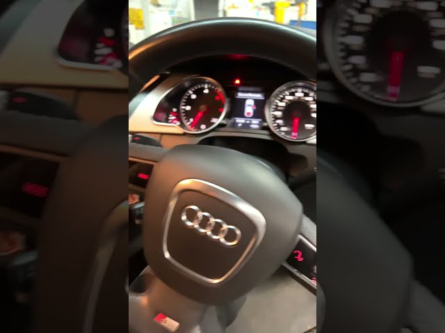 Audi A5 service Mode for windscreen Wipers