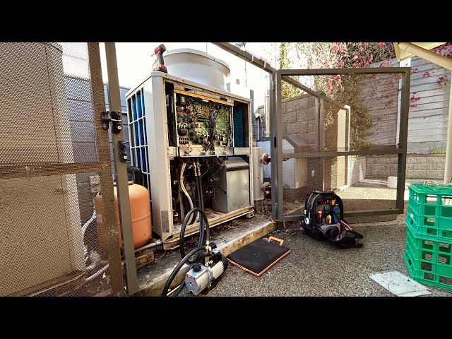 Mitsubishi Electric / Replacing the Outdoor Coil on a City Multi VRF