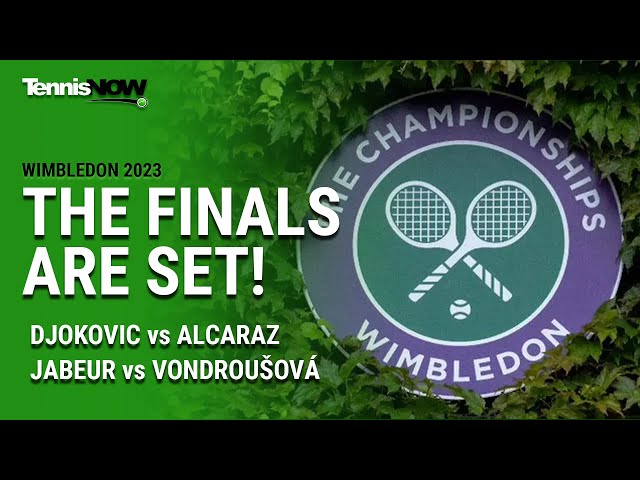 The Finals are SET! | Wimbledon 2023