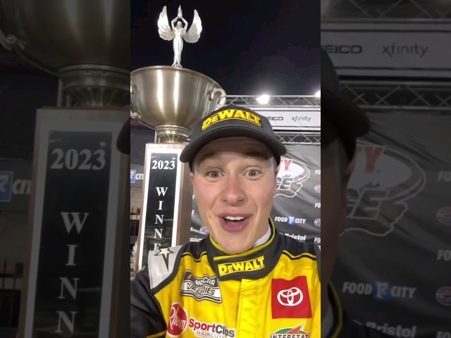 Christopher Bell Post-Race Video | 2023 NASCAR Cup Series at Bristol Dirt
