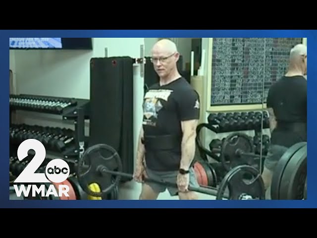 70-year-old power lifter is breaking records and raising money