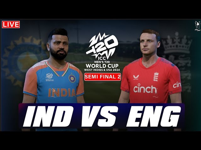 T20 WORLD CUP 2024 | INDIA vs ENGLAND | SEMI FINAL | WORLD CRICKET CHAMPION 3 | 🛑