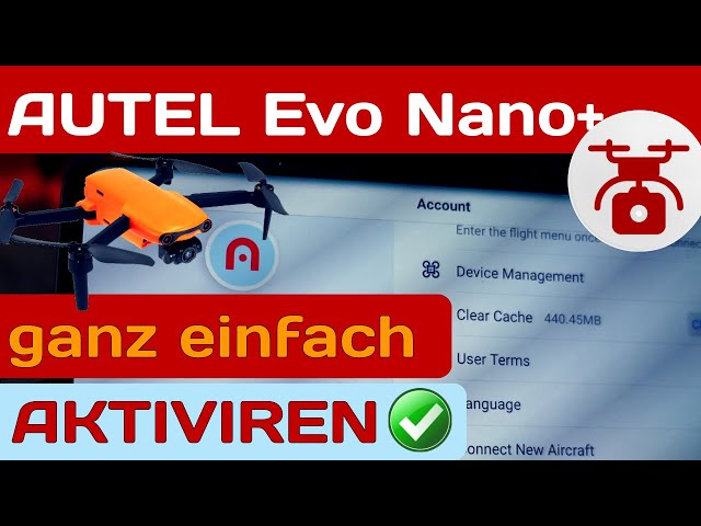 AUTEL EVO Nano plus Registrierung Drohne registrieren, einrichten  aktivieren & Sky App Tutorial