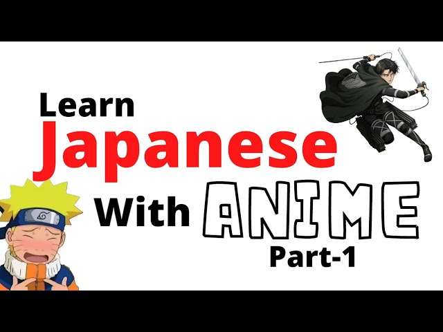 learn Japanese with anime part-1 | basic japanese learning #shorts